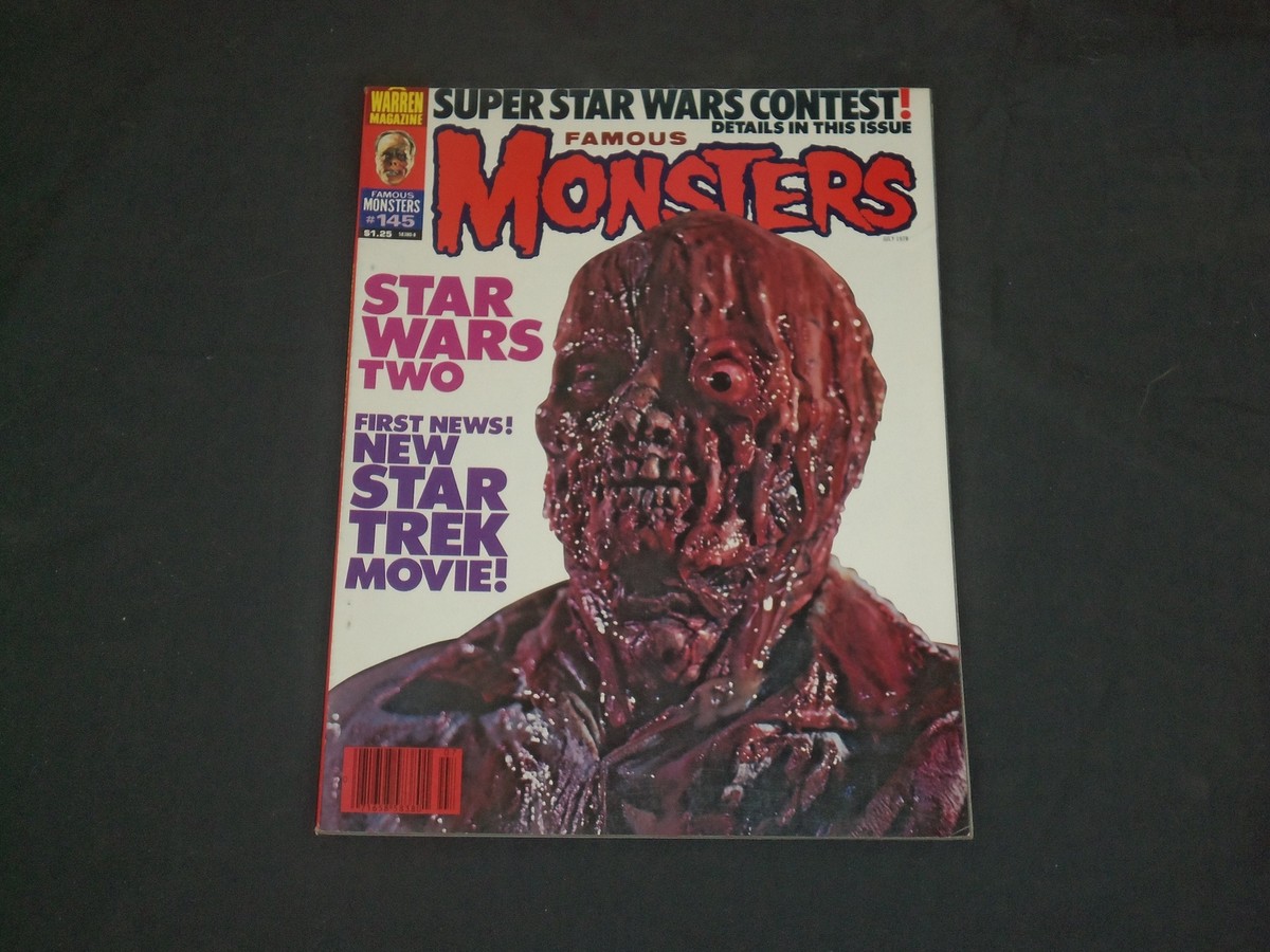 1978 JULY FAMOUS MONSTERS MAGAZINE - STAR WARS TWO -NEW STAR TREK