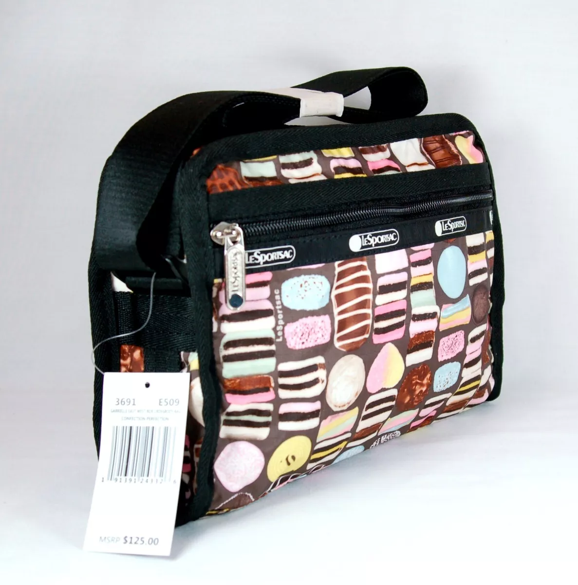 Lesportsac East/West Zipper Bag - Spectator Black