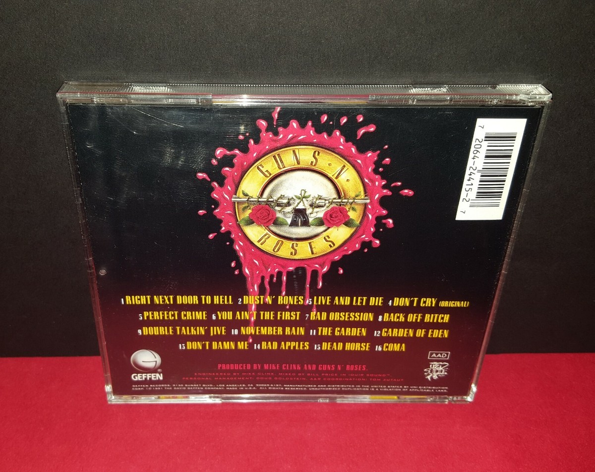 GUNS N ROSES PROMO ONLY CD USE YOUR ILLUSION ,RARE HYPE