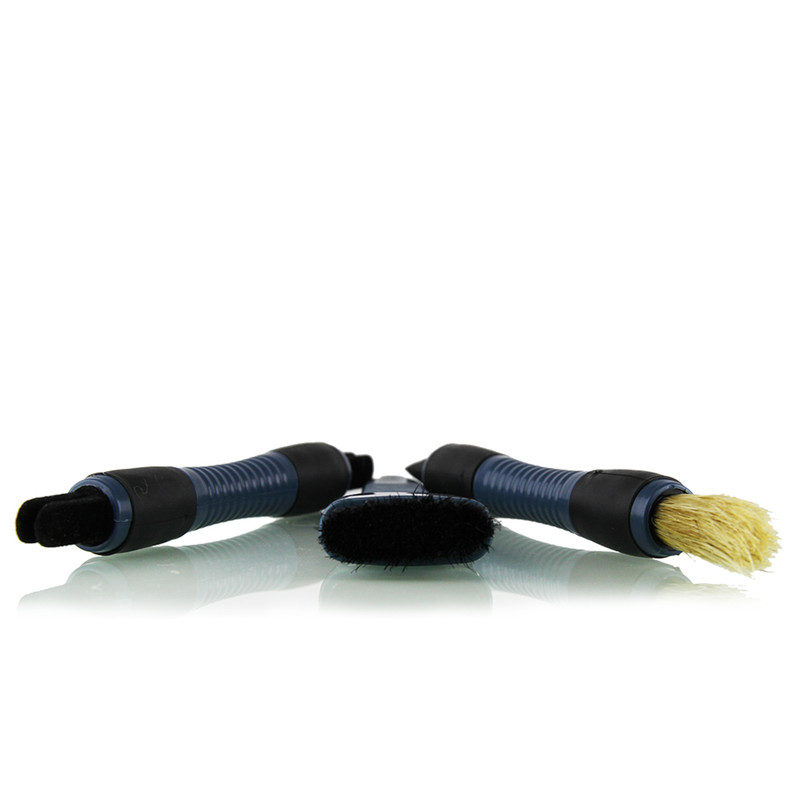 Chemical Guys Detailing Brush Set - 3 Pack Ideal for Interior & Exterior