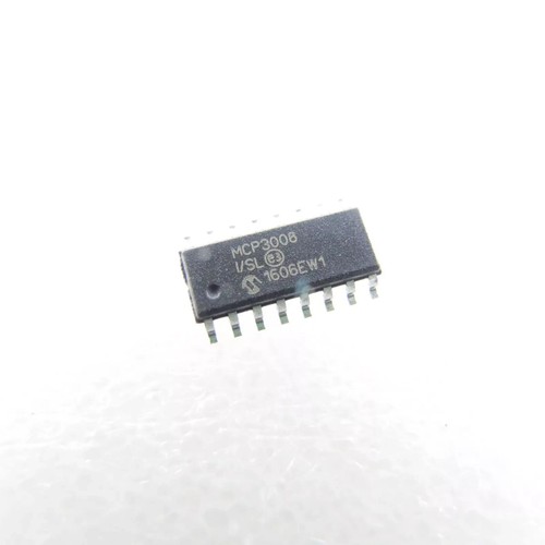 MICROCHIP MCP3008-I/SL AD Wandler 8 Kanal 10bit 200ksps 2,7-5,5VDC ADC seriell
