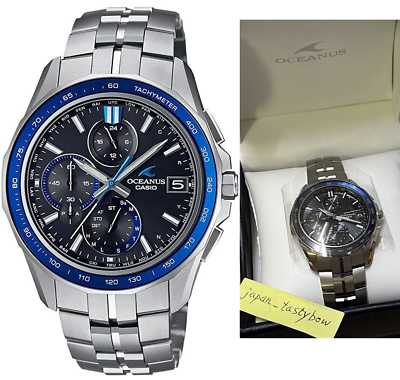 Casio Oceanus OCW-S7000-1AJF Chrono Manta Slim Case Bluetooth