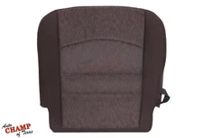 For 2013-2018 Dodge Ram Lone-Star Big-Horn-Driver Bottom Cloth Seat Cover Brown