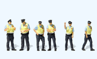 Preiser 10811 Db-Sicherheit 6 Figuren H0 1:87 Handbemalt Neu + OVP