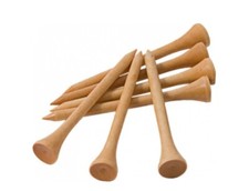 Wooden Golf Tees 3 1/4 Inch 100 Each Sealed