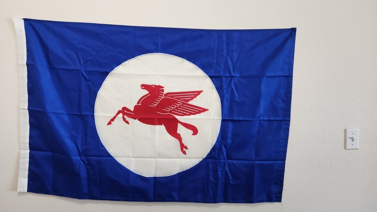 Mobil　ペガサス　旗 MOBIL OIL PEGASUS FLAG | eBay