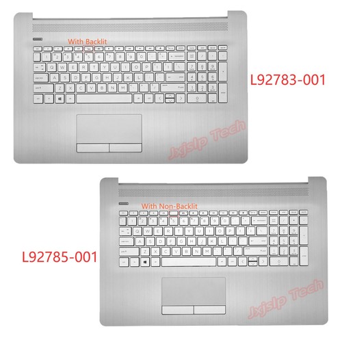 Palmrest For HP 17BY 17-BY 17-CA 17Z-CA 17T-BY Top Cover W/Keyboard PTP Touchpad