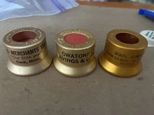 Vintage Fizz Whiz Bottle Cap advertising Set of 3 Owatonna & Cook Minnesota