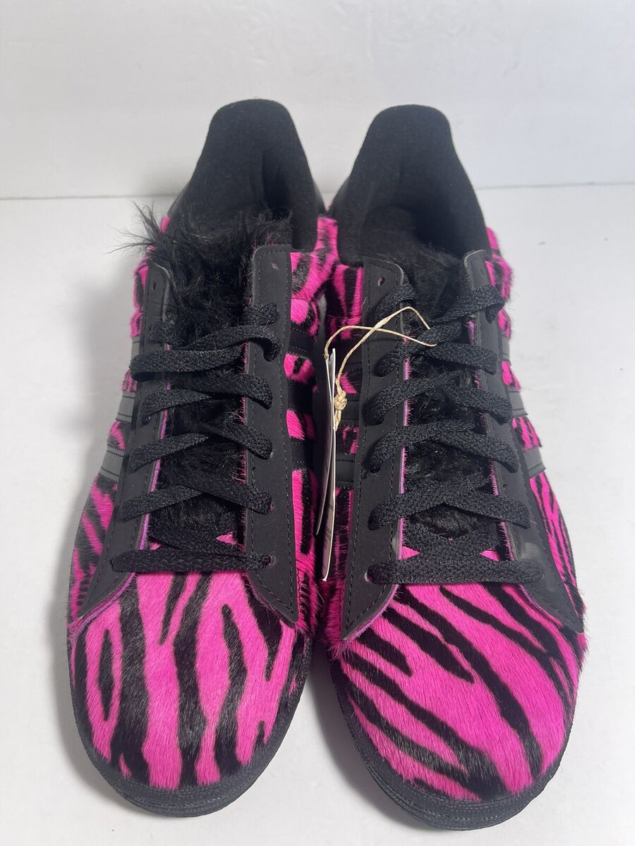 Size 10 - adidas Jeremy Scott x Campus 80s Bones - Pink Size 10 - adidas Jeremy Scott x Campus 80s Bones - Pink