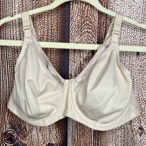 Elomi Bra 42DD EL3912NUE Tan Beige Unlined Underwire Adjustable Strap NWOT