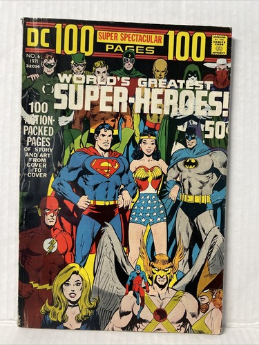 Dc 100 Page Super Spectacular 6 World S Greatest Super Heroes Ebay
