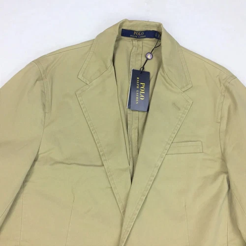 Polo Ralph Lauren Stretch Cotton Chino Preppy Blazer Jacket Sport Coat Gentleman image 4
