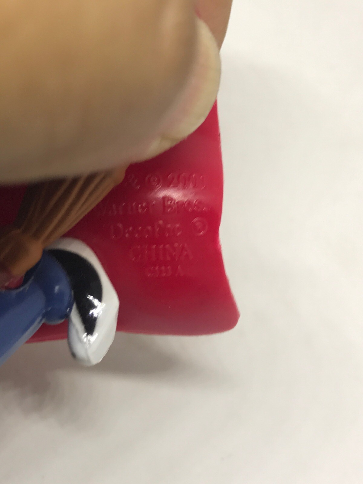 Harry Potter Flying on Broom with Golden Snitch 2001 Warner Brothers. Plastic