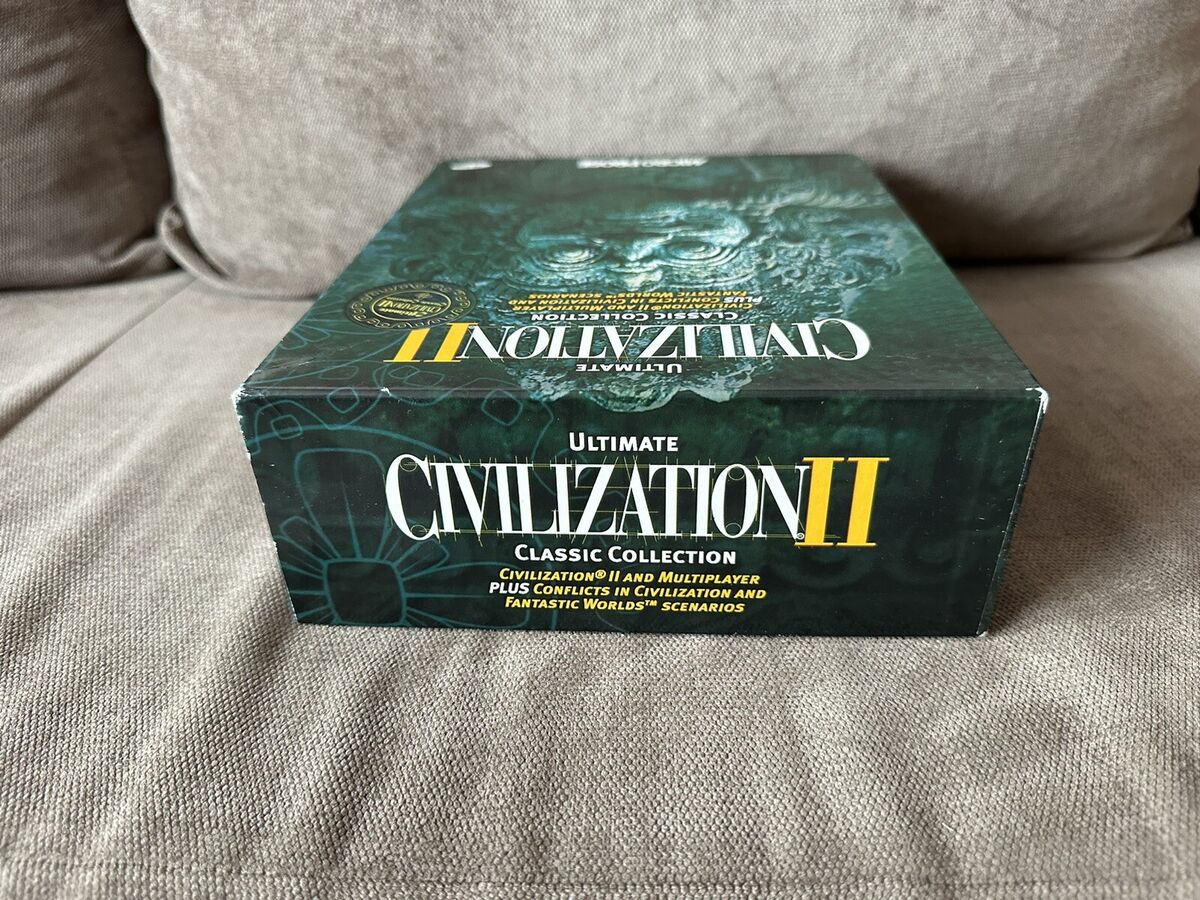 Ultimate Civilization II Classic Collection - EU Big Box Ultimate Civilization II Classic Collection - EU Big Box