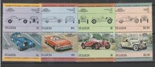 Santa Lucia 1984 Geschichte Des Autos 8 Val In Paar MNH MF123381
