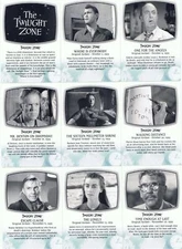 The Complete Twilight Zone by Rittenhouse in 2009. U pick 1 Card