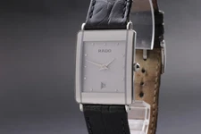 [NEAR MINT] Rado Diastar 160.0486.3 Ceramic White Dial 24mm Unisex Qz Watch