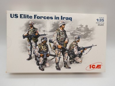 1:35 ICM   no. 35201    /   US Elite Forces in Iraq  /  OVP