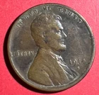 1914S US LINCOLN Cent! "San Francisco" Mint! VG Details! Lower Mintage!