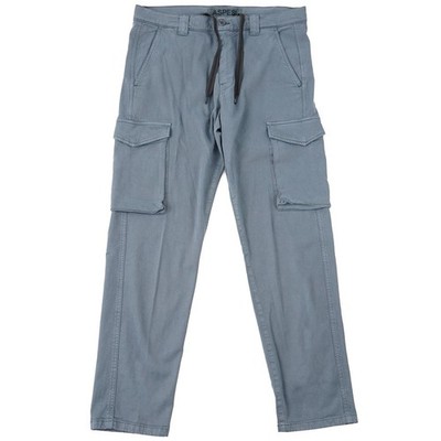 Aspesi Twill Cotton-Blend Cargo Field Pants with Drawstring Waist 34 New