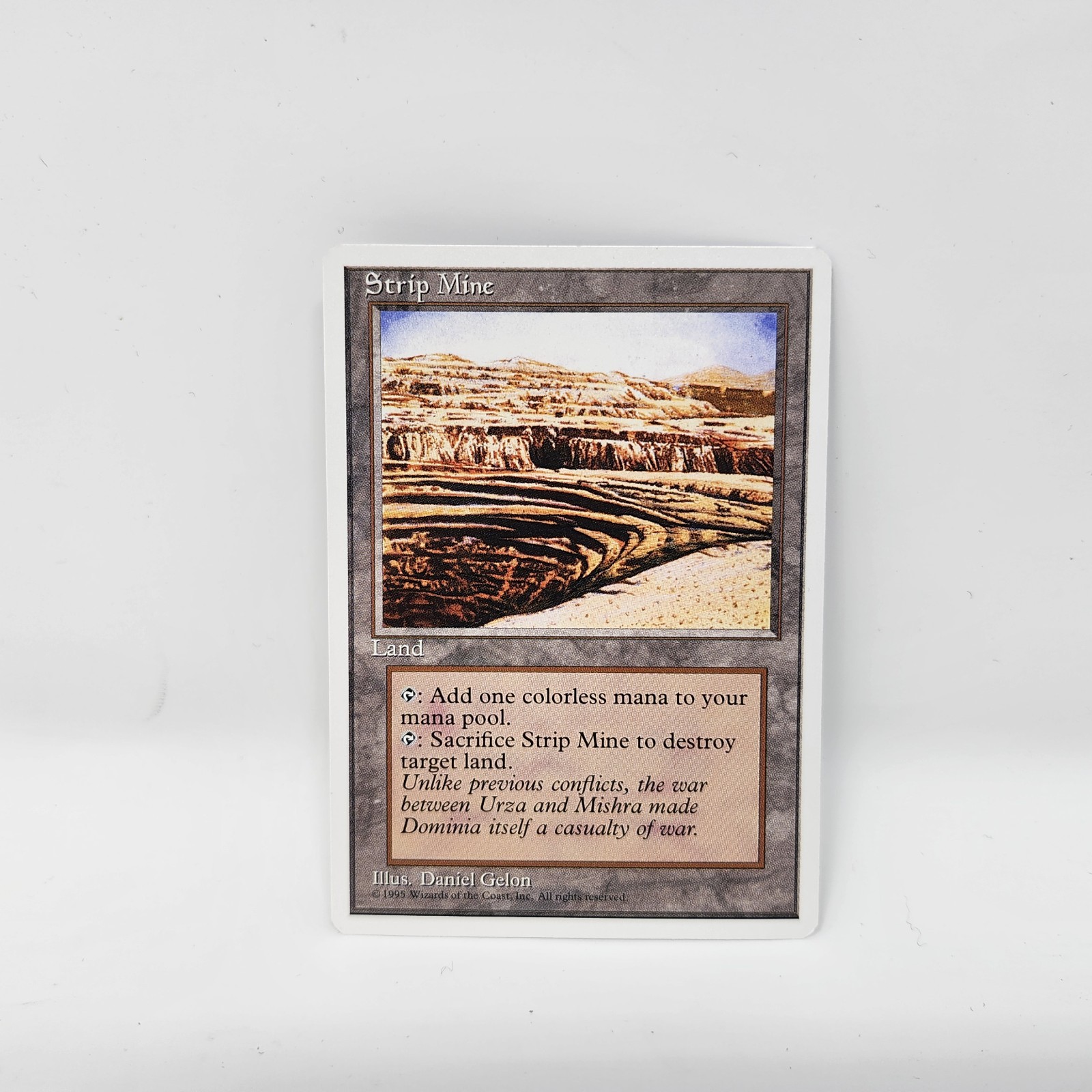 Strip Mine 4th Edition MTG Magic the Gathering Card NM/M Free Ship