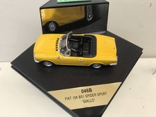 Vitesse/Vitesse 1/43 Fiat 124Bs1 Spider Combachi 1975 Yellow Rare Item Top Quali