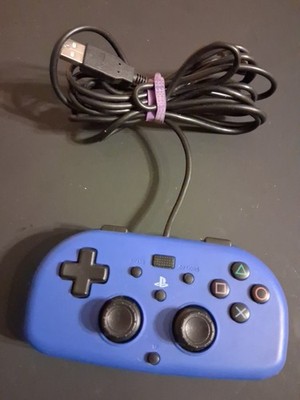 Hori Mini Wired Gamepad for PlayStation 4 - Blue
