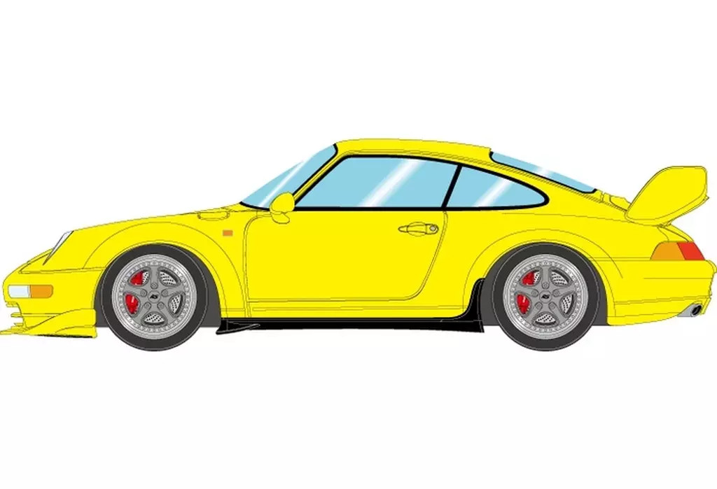 Minicar 1/43 Porsche 911 993 Carrera Rs 1995 Japan Ver