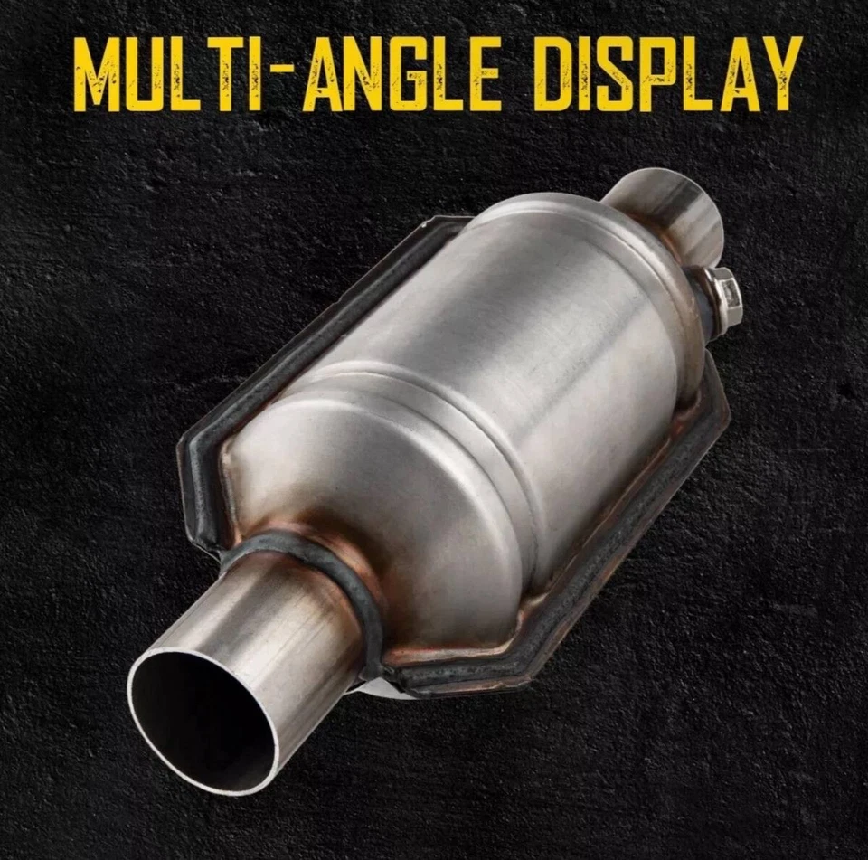 For All Honda Civic Catalytic Converter 2.25" EPA Exhaust Stainless Fit - Image 2 of 4