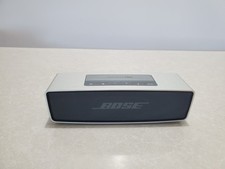 Bose SoundLink Mini Silver Bluetooth Portable Speaker, WORKS WELL NO CHARGER