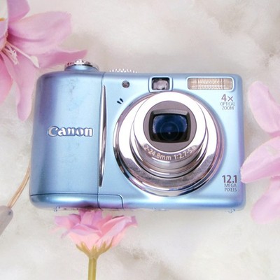 Sky Blue Canon PowerShot A1100 IS Digital Camera Boxed Complete