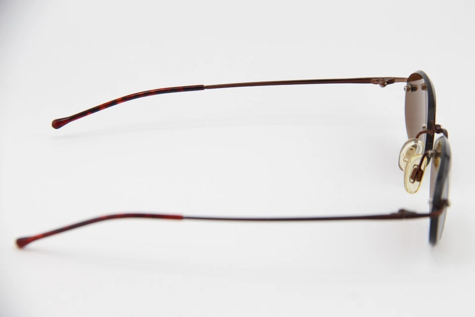 GAFAS DE SOL NINE WEST NUEVAS BRONCE MARRÓN METAL AUTÉNTICO MONTURAS VINTAGE Foto 3 de 4