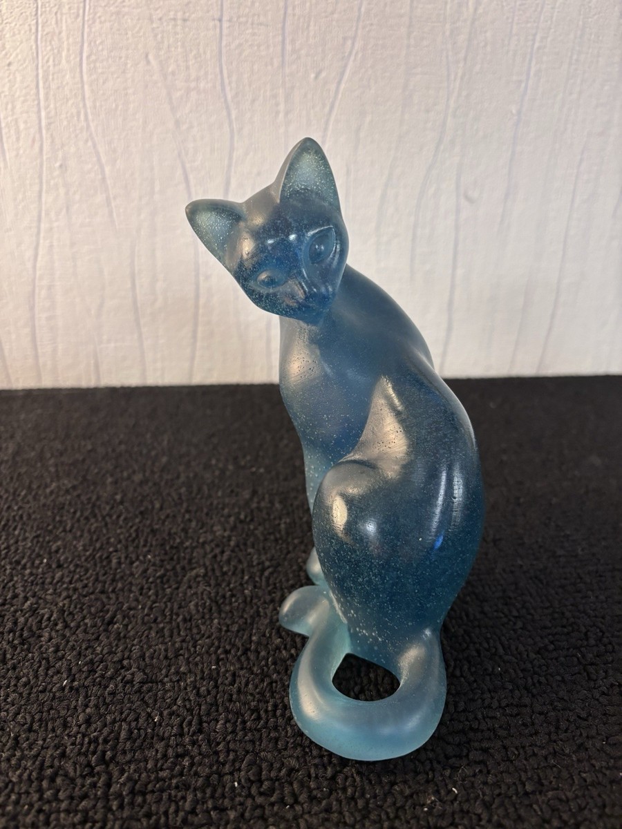  france Daum 猫　置物 eBay | France Daum Model Crystal Cat Russian Large 置物