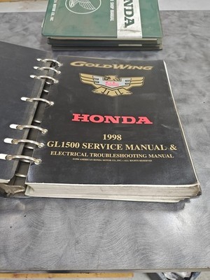 Honda 1998 GL1500 Service Manual & Electrical Troubleshooting Manual 61MAM03-AH