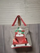 NEW Thirty One Littles Carry-All Caddy Polar Bear Truck Santa Christmas Holiday