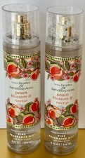 Vera Bradley Bath Body Works Peach Blossom Nectar Fragrance Mist Body Spray 2X