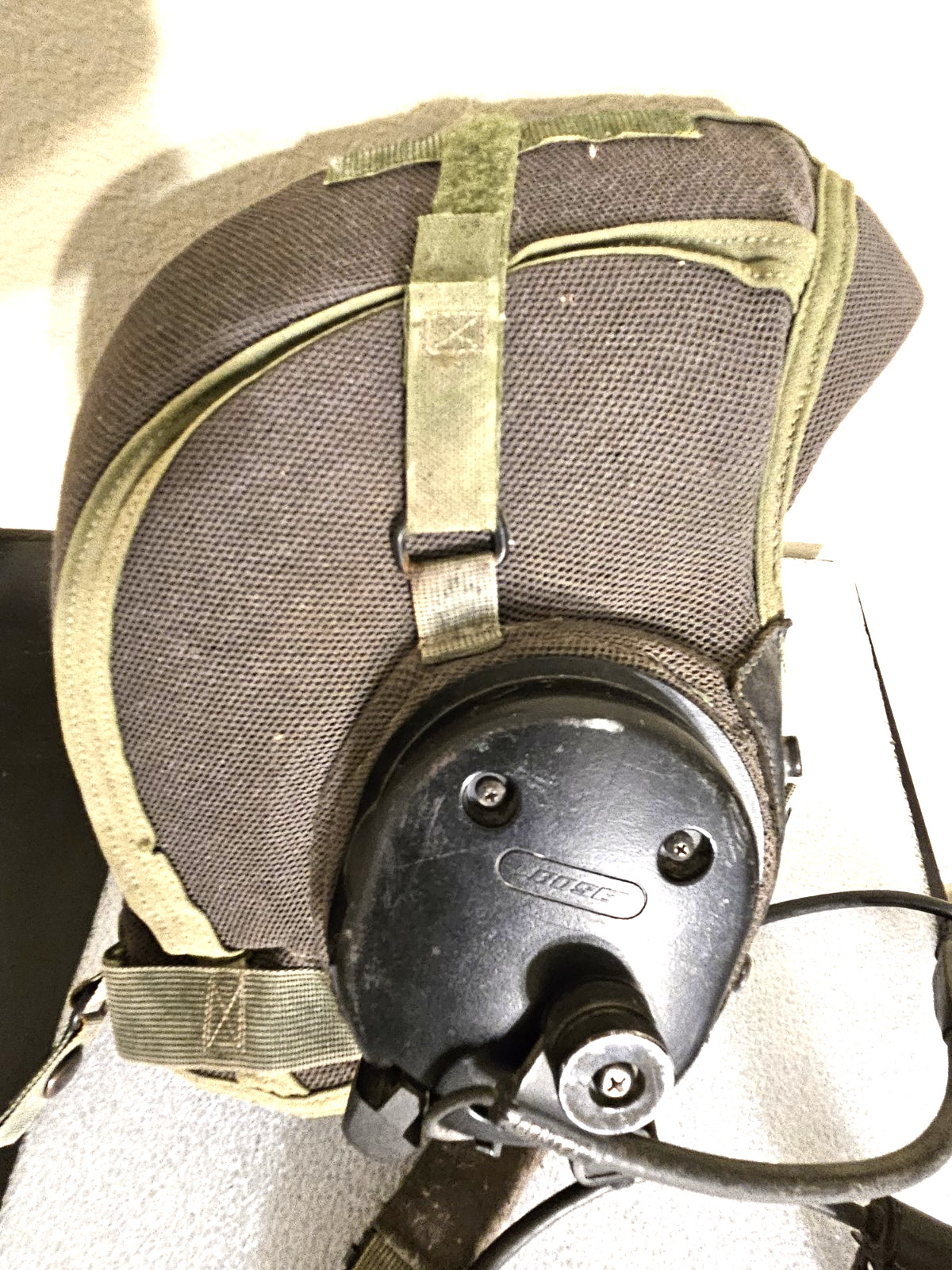 US Military Headset Bose Speakers Tanker Helmet Army Tank U.S.A.-image