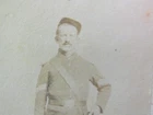 Civil War 157th Pennsylvania Inf. Sergeant William Gibson cdv photo & album page