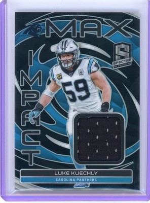 2023 Panini Spectra #MI-LKU Luke Kuechly Max Impact #/99