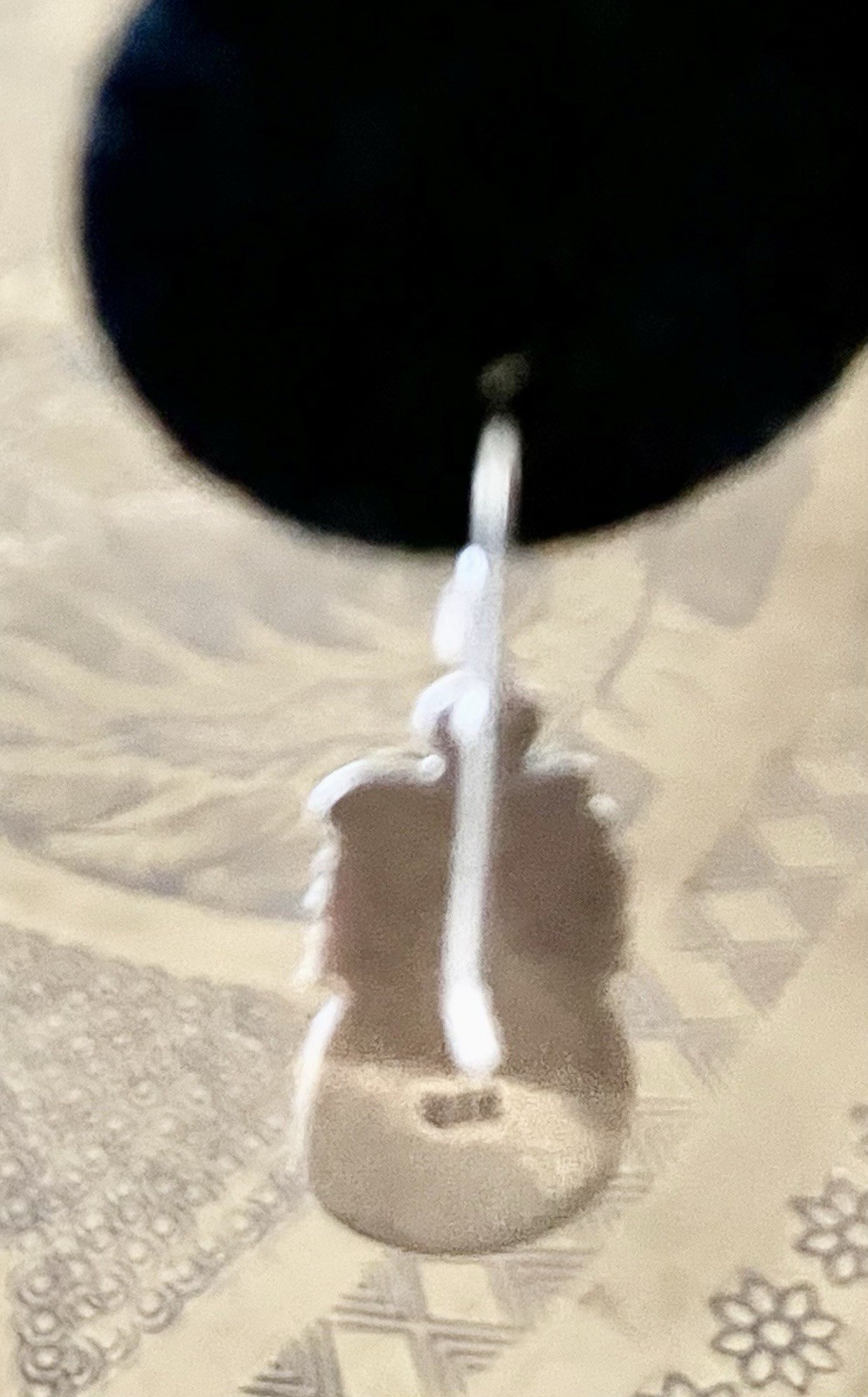 Earrings Sterling Silver Solid Pineapple Dangles - image 8