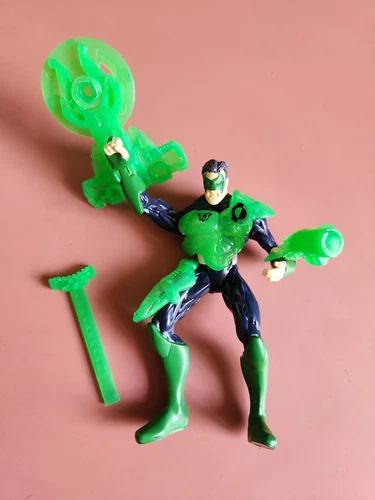 Vintage 1996 Justice Green Lantern Kyle Rayner action figure Kenner DC Comics