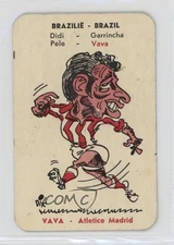 1958 Monty Gum International Footballers Brazil Green Back Vava