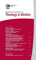 Hughson T. Ong | Mcmaster Journal Of Theology And Ministry | Buch | Englisch