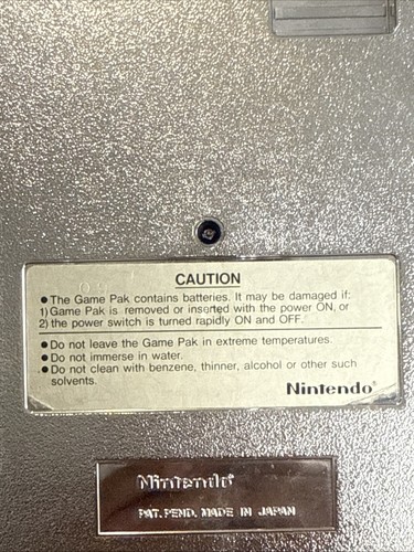 The Legend of Zelda (Nintendo, 1987) NES GOLD Cartridge getestet speichert - Bild 13 von 13