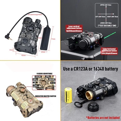 Tactical All Metal Laser OGL/DBAL-A2/MAWL-C1/PERST-4/Raid-X/NGAL
