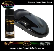 Kustom Canz Base Black 12 oz AEROSOL CAN Custom Paint, Motorcycle, HOK