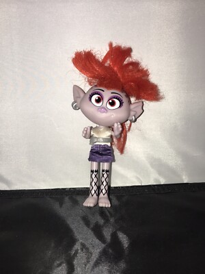 Trolls DreamWorks Stylin' Barb Fashion Doll with Removable Dress and Hair 6 inch