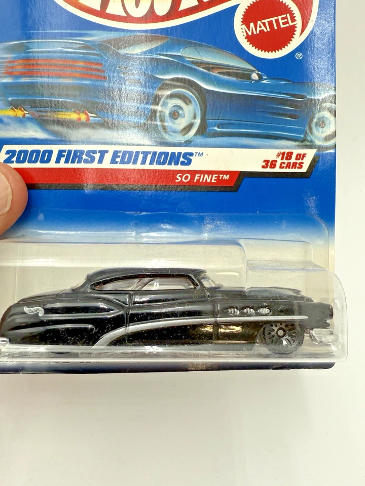 Hot Wheels 2000 First Editions So Fine #18/36 Collector 78 - Image 2 of 4