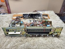 Vtg PRECOR AM/FM STEREO RECORD PLAYER 8 TRACK BSR TURNTABLE CHASSIS for parts
