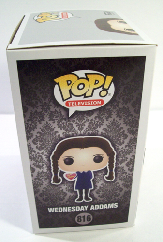 New Funko Pop Television The Addams Family Wednesday Addams Vinyl Figure, #816 - Picture 2 of 3